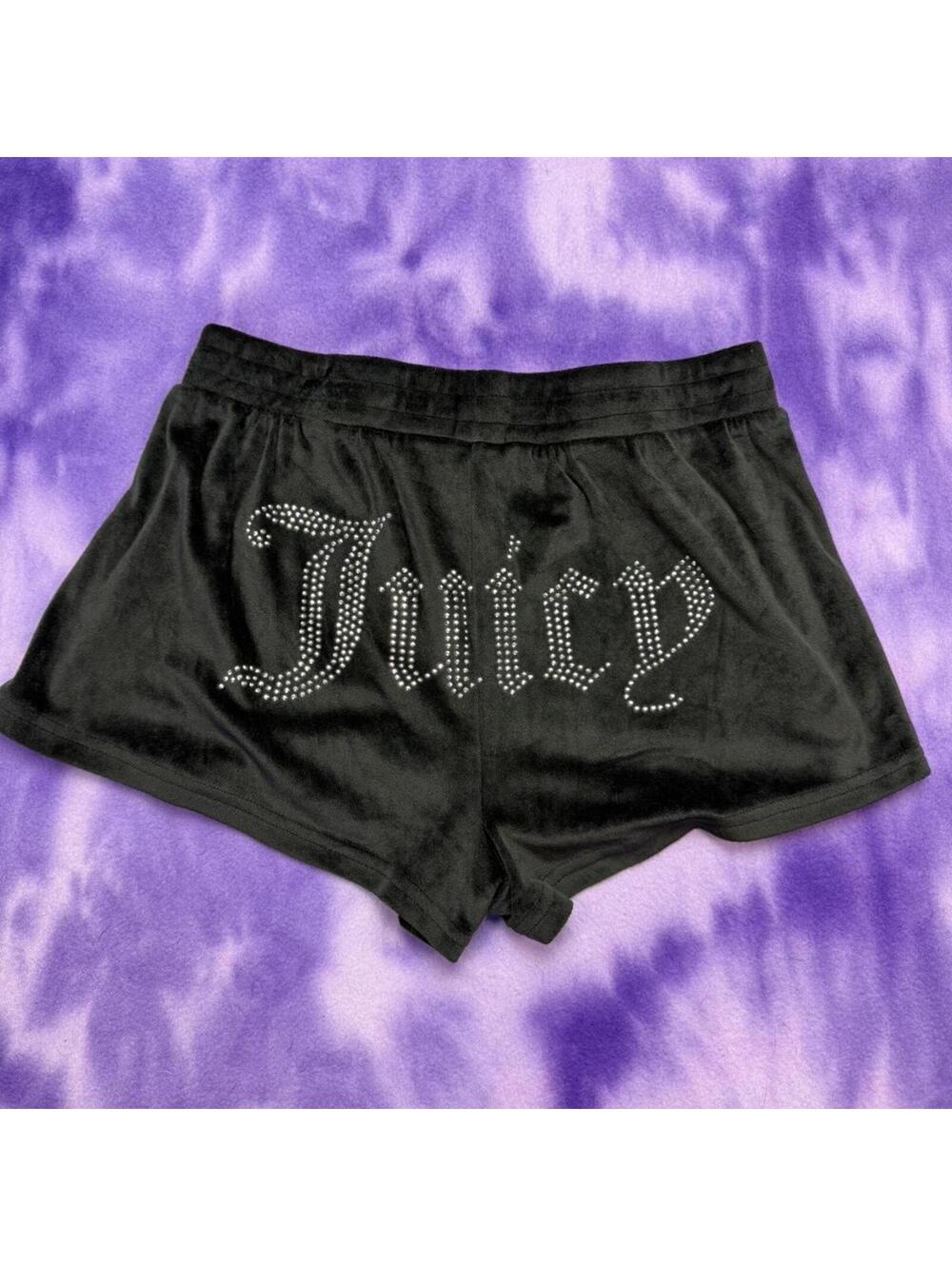 Juicy Couture velour hotpants shorts loungewear